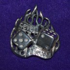 Seven Eleven Silver Pendant